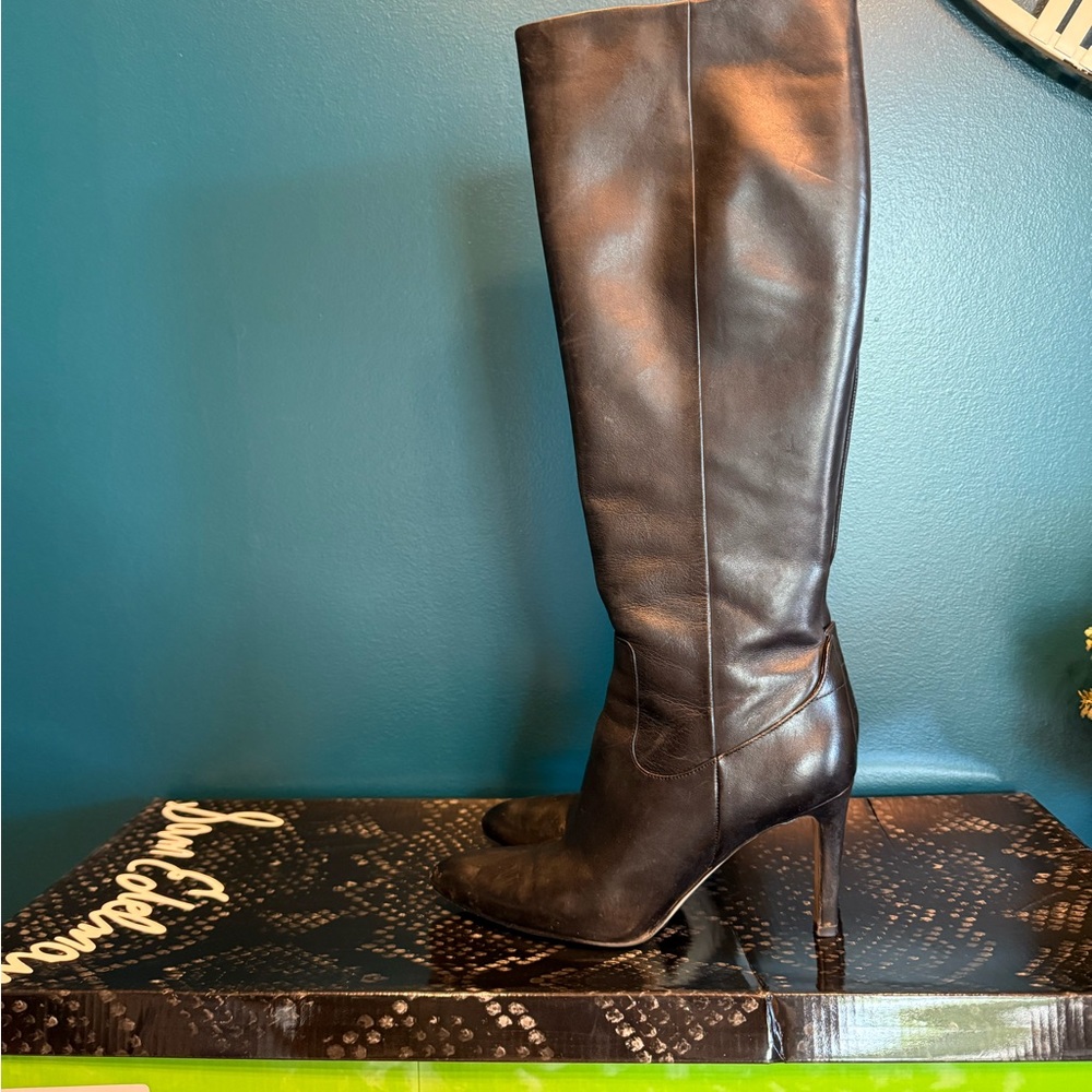 Sam Edelman Black Heeled Boots